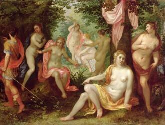 Diana and Acteon (Jan Brueghel the Elder) - Muzeo.com