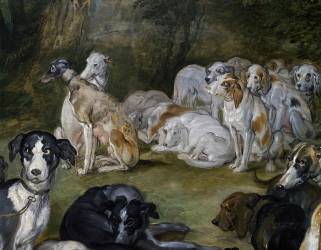 Dogs (Jan Brueghel the Elder) - Muzeo.com