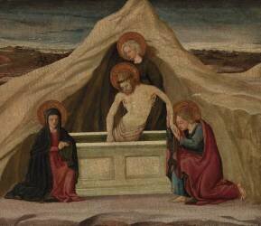 Entombment (Domenico Veneziano) - Muzeo.com