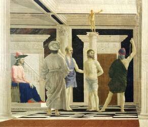 Flagellation of Christ (Piero della Francesca) - Muzeo.com