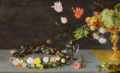 Flowers and Fruit (Jan Brueghel the Elder) - Muzeo.com