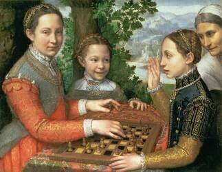 Game of Chess (Sofonisba Anguissola) - Muzeo.com