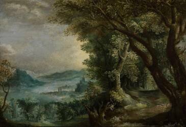 Imaginary Landscape (Jan Brueghel the Elder) - Muzeo.com