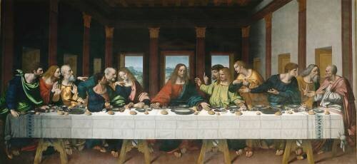 La Cène (Marco d'Oggiono) - Muzeo.com