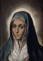 La Vierge Marie (El Greco) - Muzeo.com