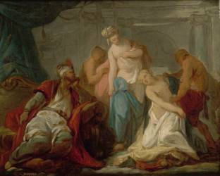 Le gouverneur du sérail choisissant les épouses (anonymous) - Muzeo.com