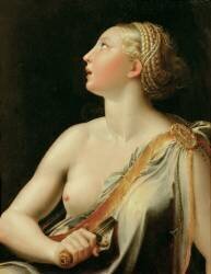 Lucretia (Parmigianino) - Muzeo.com