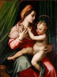Madonna and Child (Andrea del Sarto) - Muzeo.com