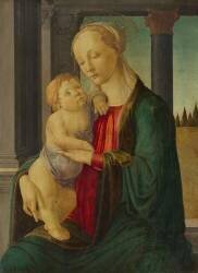 Madonna and child (Sandro Botticelli) - Muzeo.com