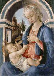 Madonna and child (Sandro Botticelli) - Muzeo.com
