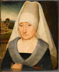Portrait de femme âgée (Hans Memling) - Muzeo.com