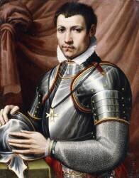 Portrait of a Knight of Malta (Giorgio Vasari) - Muzeo.com