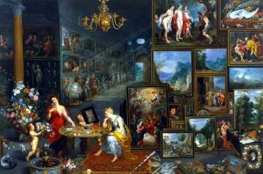 Sight and Smell (Jan Brueghel the Elder) - Muzeo.com