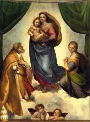 Sistine Madonna (Raffaello) - Muzeo.com