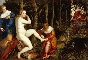 Suzanne au bain (Tintoretto) - Muzeo.com