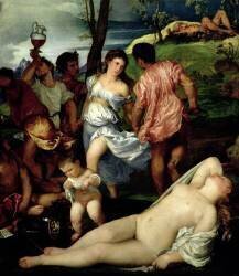 The Andrians (Tiziano) - Muzeo.com