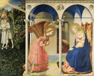 The Annunciation (Fra Angelico) - Muzeo.com