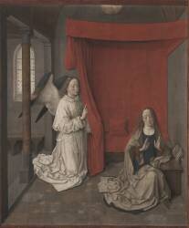The Annunciation (Dirk Bouts) - Muzeo.com
