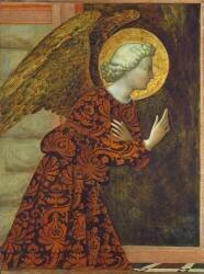 The Archangel Gabriel (Tommaso Masolino da Panicale) - Muzeo.com