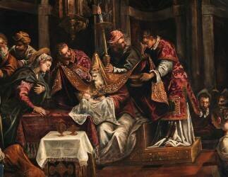 The Circumcision (Tintoretto) - Muzeo.com