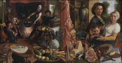 The Fat Kitchen (Pieter Aertsen) - Muzeo.com