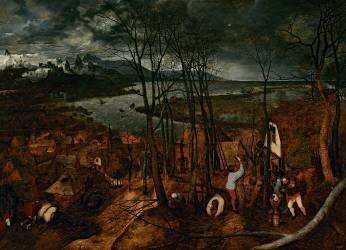 The Gloomy Day (Pieter Brueghel the Elder) - Muzeo.com