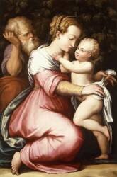 The Holy Family (Giorgio Vasari) - Muzeo.com