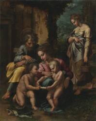The Holy Family (Giulio Romano) - Muzeo.com