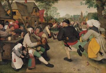 The Peasant Dance (Pieter Brueghel the Elder) - Muzeo.com
