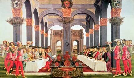 The Wedding Feast (Sandro Botticelli) - Muzeo.com
