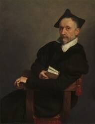 Titian's Schoolmaster (Giovanni Battista Moroni) - Muzeo.com