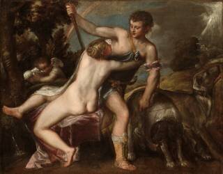 Venus and Adonis (Tiziano) - Muzeo.com
