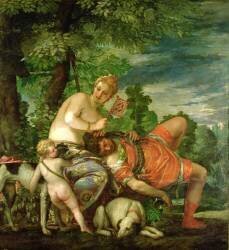 Venus and Adonis (Paolo Veronese) - Muzeo.com