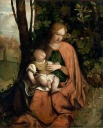 Vierge à l'Enfant (Romanino) - Muzeo.com