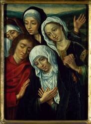 Vierge Saint-Jean et les trois Marie (Hugo van der Goes) - Muzeo.com