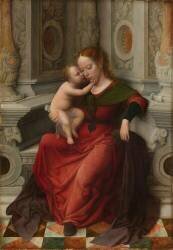 Virgin and Child (Adriaen Isenbrandt) - Muzeo.com