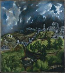 Vue de Tolède (El Greco) - Muzeo.com
