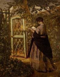 La lecture (Thomas Couture) - Muzeo.com