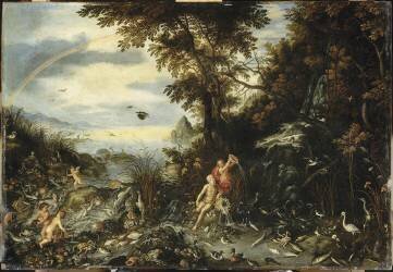 L'eau (Jan Brueghel the Elder) - Muzeo.com