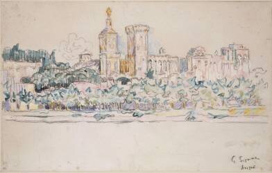 Avignon (Paul Signac) - Muzeo.com