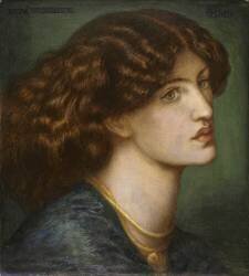Bruna Brunelleschi (Dante Gabriel Rossetti) - Muzeo.com