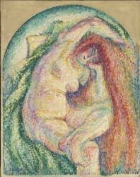 Femme à sa toilette (Lucie Cousturier) - Muzeo.com