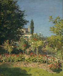 Jardins en fleurs (Claude Monet) - Muzeo.com