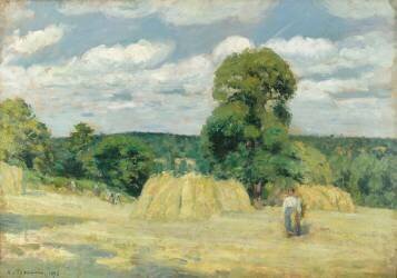 La Moisson (Camille Pissarro) - Muzeo.com