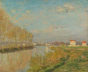La Seine à Argenteuil (Claude Monet) - Muzeo.com