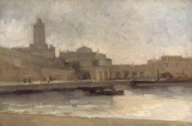 L'Amirauté d'Alger (Albert Lebourg) - Muzeo.com