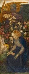 The Annunciation (Dante Gabriel Rossetti) - Muzeo.com