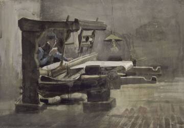 The Weaver (Vincent van Gogh) - Muzeo.com