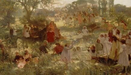 L'enfance (Charles Sims) - Muzeo.com