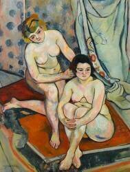Les Baigneuses (Suzanne Valadon) - Muzeo.com